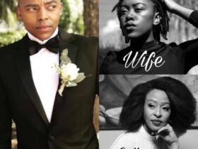 Kagiso Khoza sa femme et ses enfants