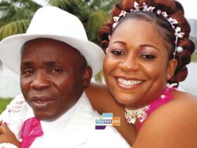 Le 14 février 2009, Gohou se mariait avec son épouse Crédit photo: TOPVISAGES.NET