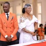 Roseline Layo, son mari et ses enfants