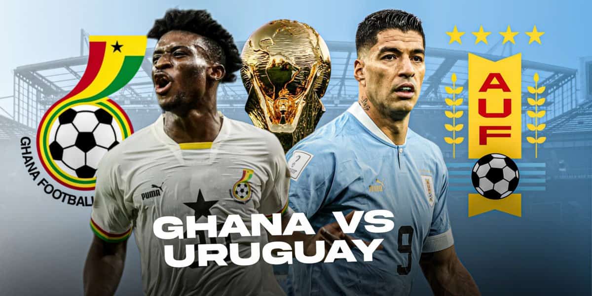Déculottée de l'Uruguay au Ghana: CDM 2022