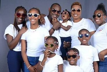 Franck Vlehi sa femme et ses enfants