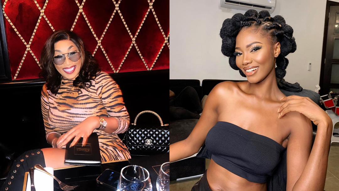 Emma Lohoues encourage Stephanelle