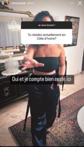 Riane reste définitivement à Abidjan