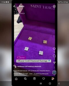 La boucle d'oreilles de 18 carats perdue par Mercy Johnson