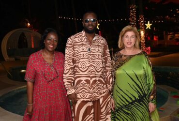 Gims et son épouse reçus par Dominique Ouattara