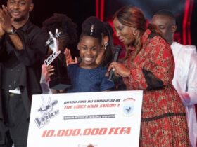 Myriam est la finaliste de The Voice Kids Afrique 2022