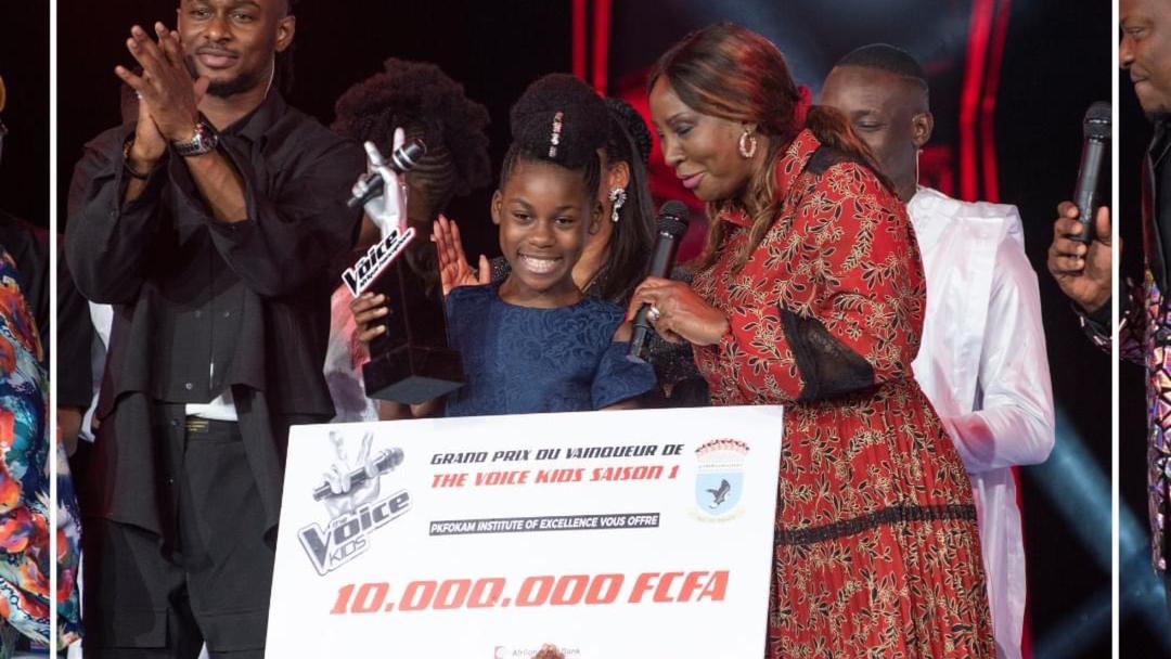 Myriam est la finaliste de The Voice Kids Afrique 2022