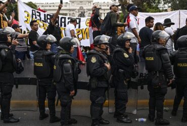 Manifestation au Pérou