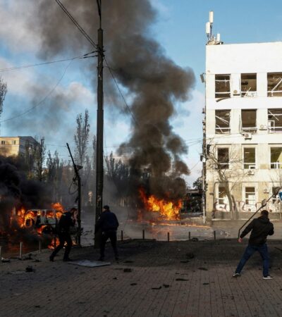 Explosions Kiev Samedi