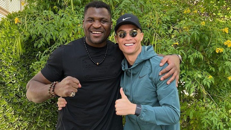 Cristiano Ronaldo Francis Ngannou
