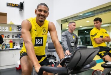 Sebastien Haller de retout à l'entraînement