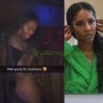Tiwa Savage au club sans sous-vêtements