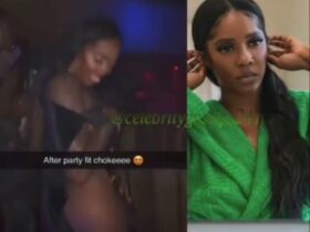 Tiwa Savage au club sans sous-vêtements