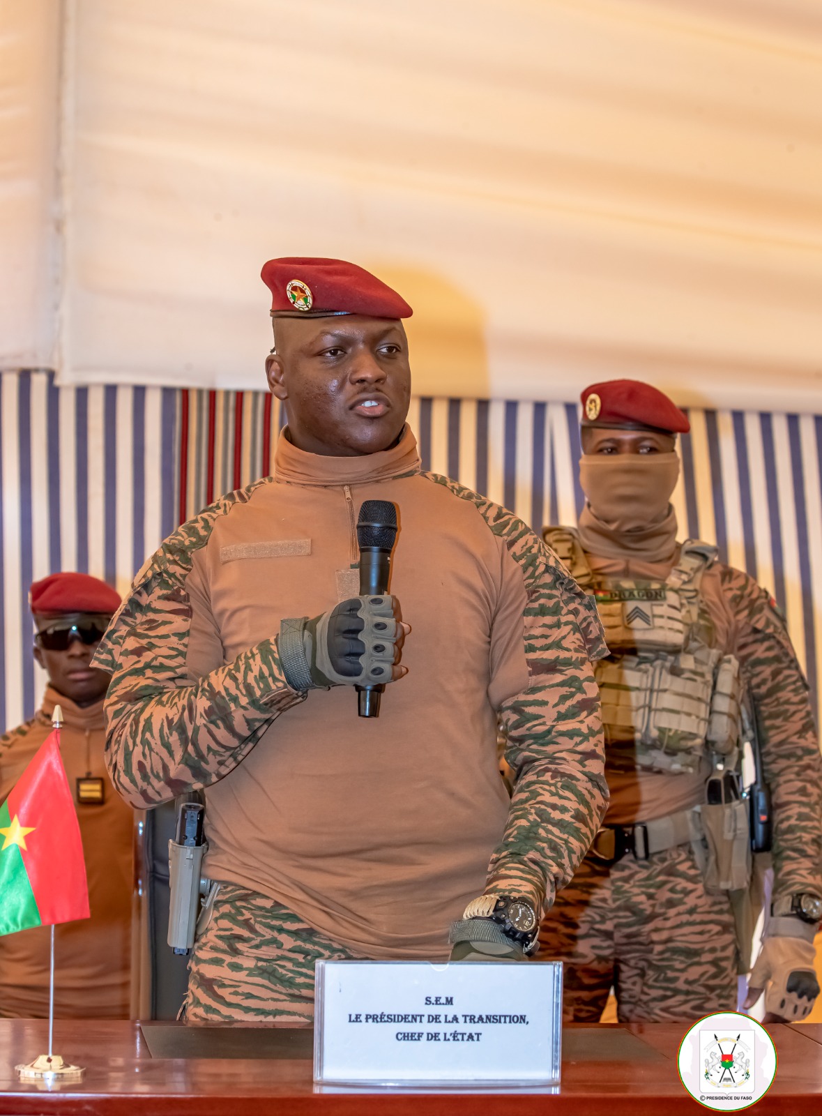 Burkina Faso – La sécurité de Ibrahim Traoré assurée par des militaires russes 