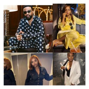 Fally Ipupa, son ex femme Nicky Menga Barcelone et leurs enfants Keyna et Keylah