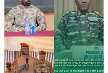 Le Mali, le Niger et le Burkina larguent la Cédéao avec effet immédiat