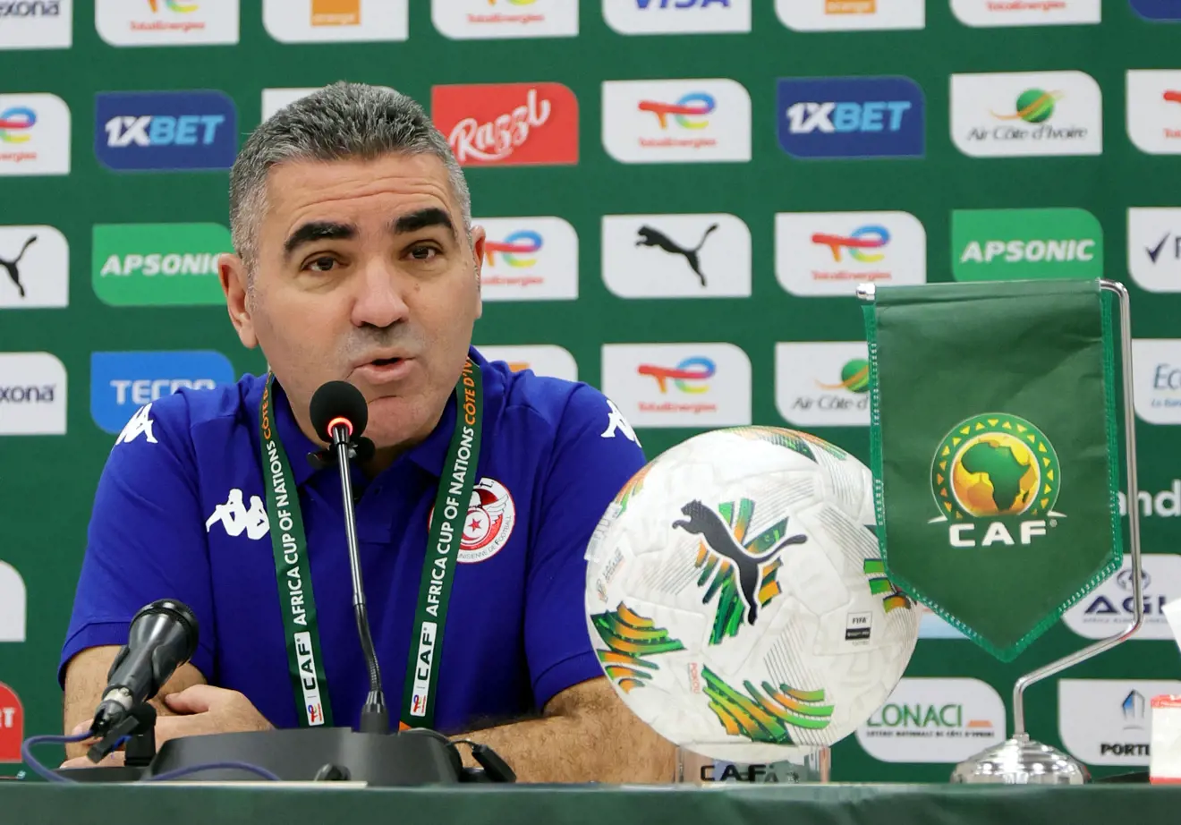 Créateur : Samuel Shivambu/BackpagePix Staff | Crédits : BackpagePix Droits d'auteur : ©BackpagePix 2023 CAN 2023: le coach Jalel Kadri de la Tunisie démissionne