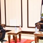 President Bola Tinubu receives US Secretary of State, Antony Blinklen during his visit to Nigeria's presidential Villa Abuja on Tuesday. Credit: State House. Blinken rencontre Tinubu, un fonds de sécurité de 45 millions de dollars pour le Nigeria,