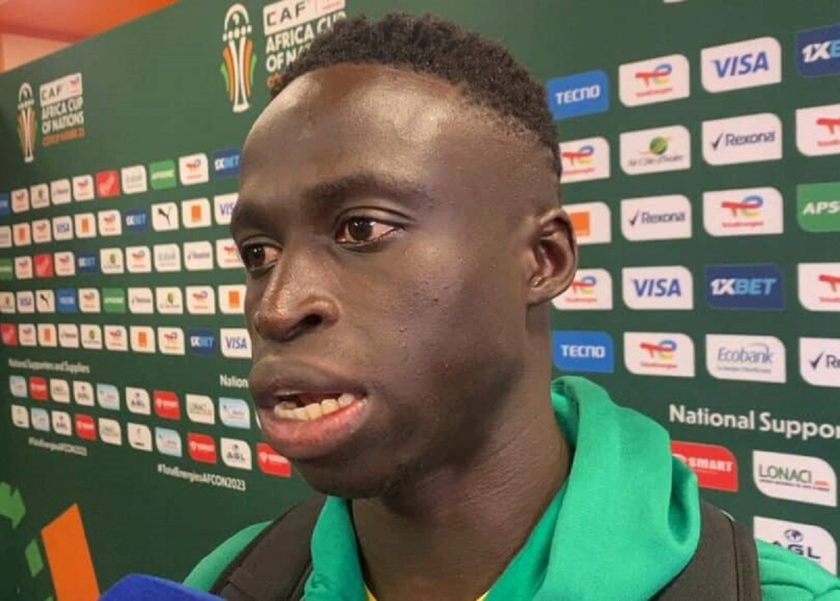 CAN 2023 : Krépin Diatta après ses propos injurieux reste serein
