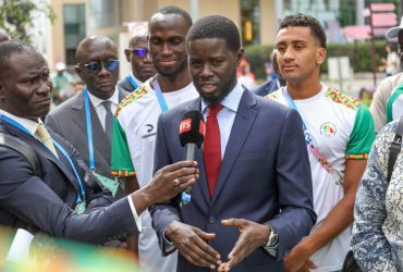 Bassirou Diomaye Faye aux Jeux Olympiques de Paris 2024