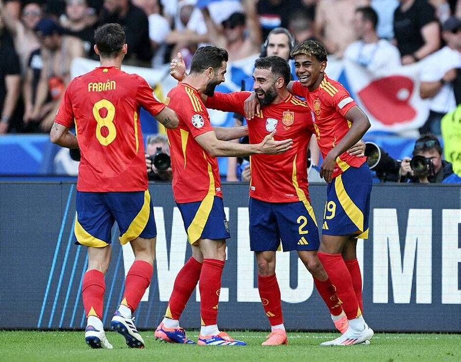 PHOTO : ANNEGRET HILSE/REUTERS Euro 2024: l’Espagne élimine la France et file en finale