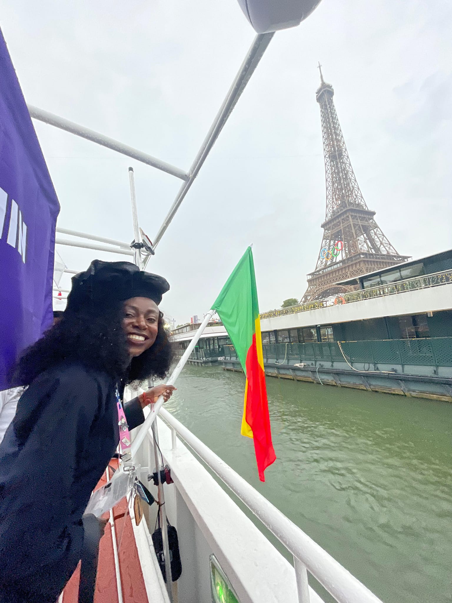 Bénin: Noélie Yarigo aux Jeux Olympiques envoie un message aux béninois @Facebook