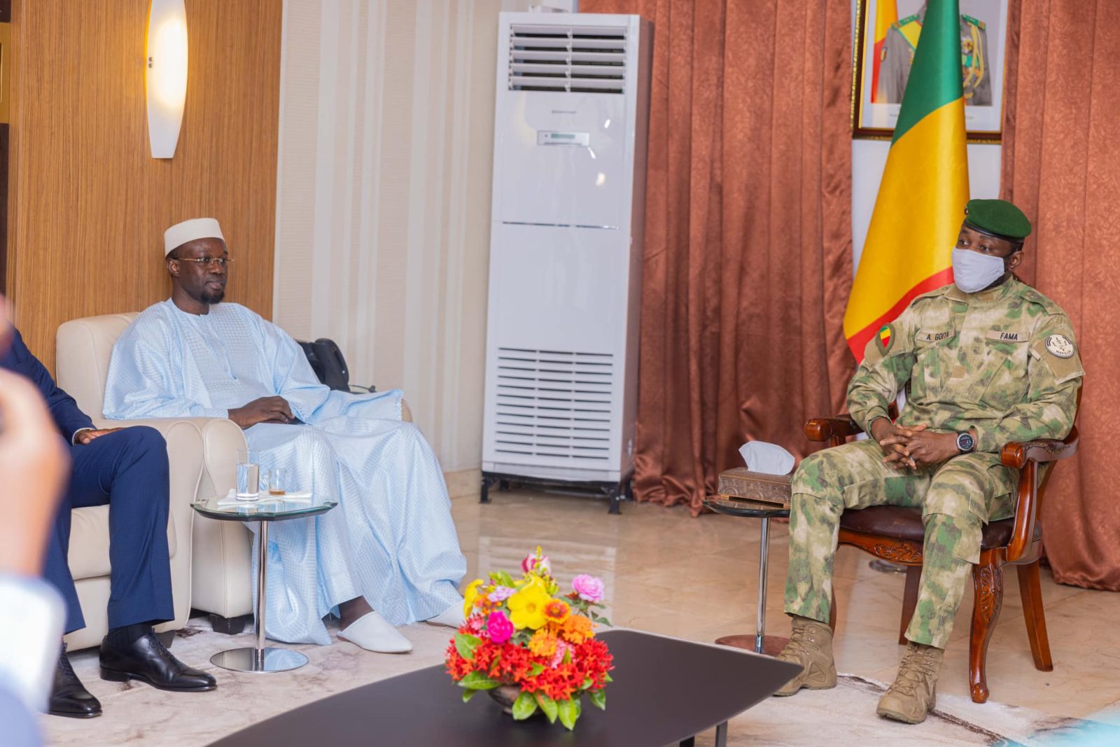 Ousmane Sonko évoque les erreurs de la CEDEAO crédit photo: Présidence du Mali @Facebook