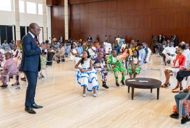 Bénin: TALON rencontre les meilleurs lauréats aux différents examens 2024 @Presidence