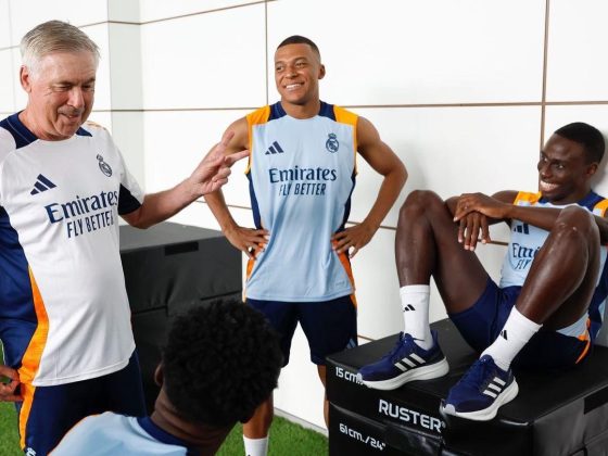 Kylian Mbappé fait le buzz à son premier entraînement au Real Madrid Crédit photo: k.mbappe Instagram
