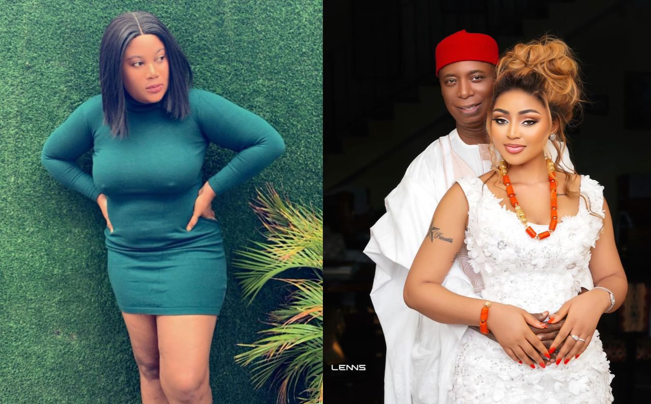 Esther Nwachukwu désire être la 8ème femme de Ned Nwoko Crédit photos: @esthersky @reginadaniels Instagram