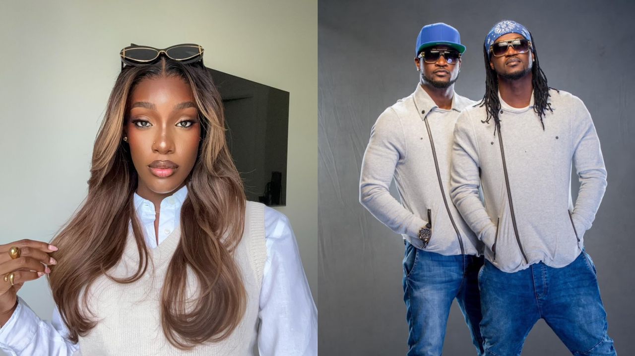 Ivy Ifeoma la femme de Rude boy assume enfin son front crédit photos: @IvyIfeoma @Psqaure Instagram