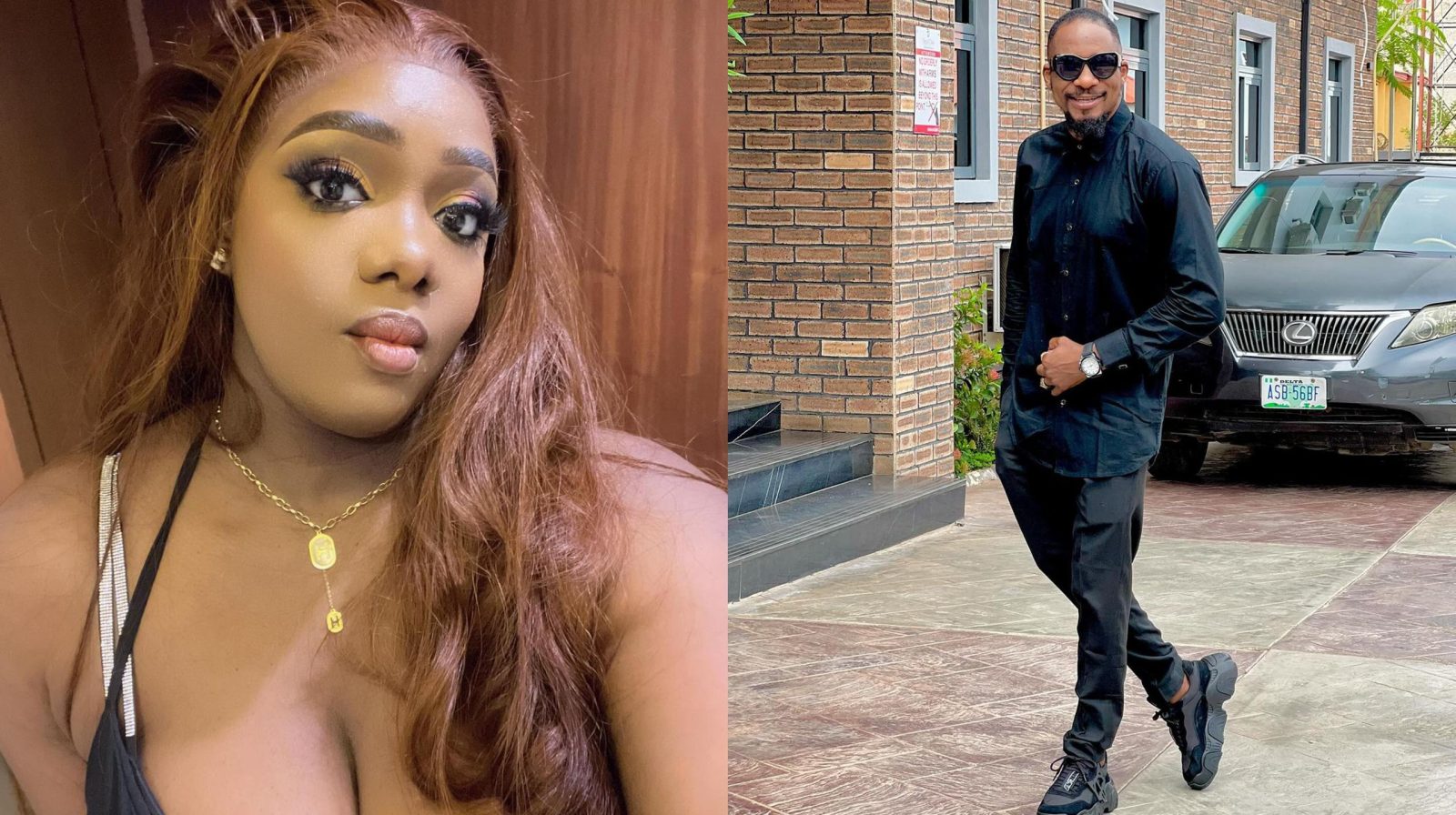 Décès de Junior Pope: Adanma Luke, la productrice est dépressive crédit photos: @Adanmaluke @jnrpope Instagram