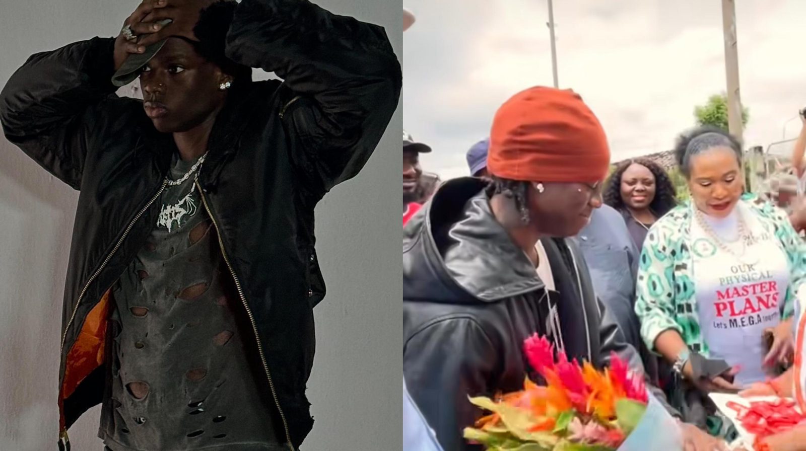 Nigeria: Arrivée du prodigieux Rema au Bénin, son bercail Crédit photos: @heisremanews @officialhiptv Instagram