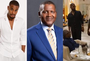Alexx Ekubo, Aliko Dangote, Obi Cubana
