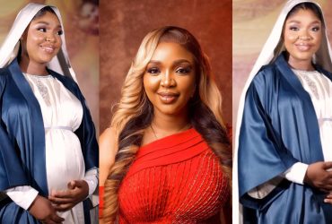 Exclusif: Ekene Umenwa l'actrice accueille son premier bébé et fait une dédicace à la vierge marie