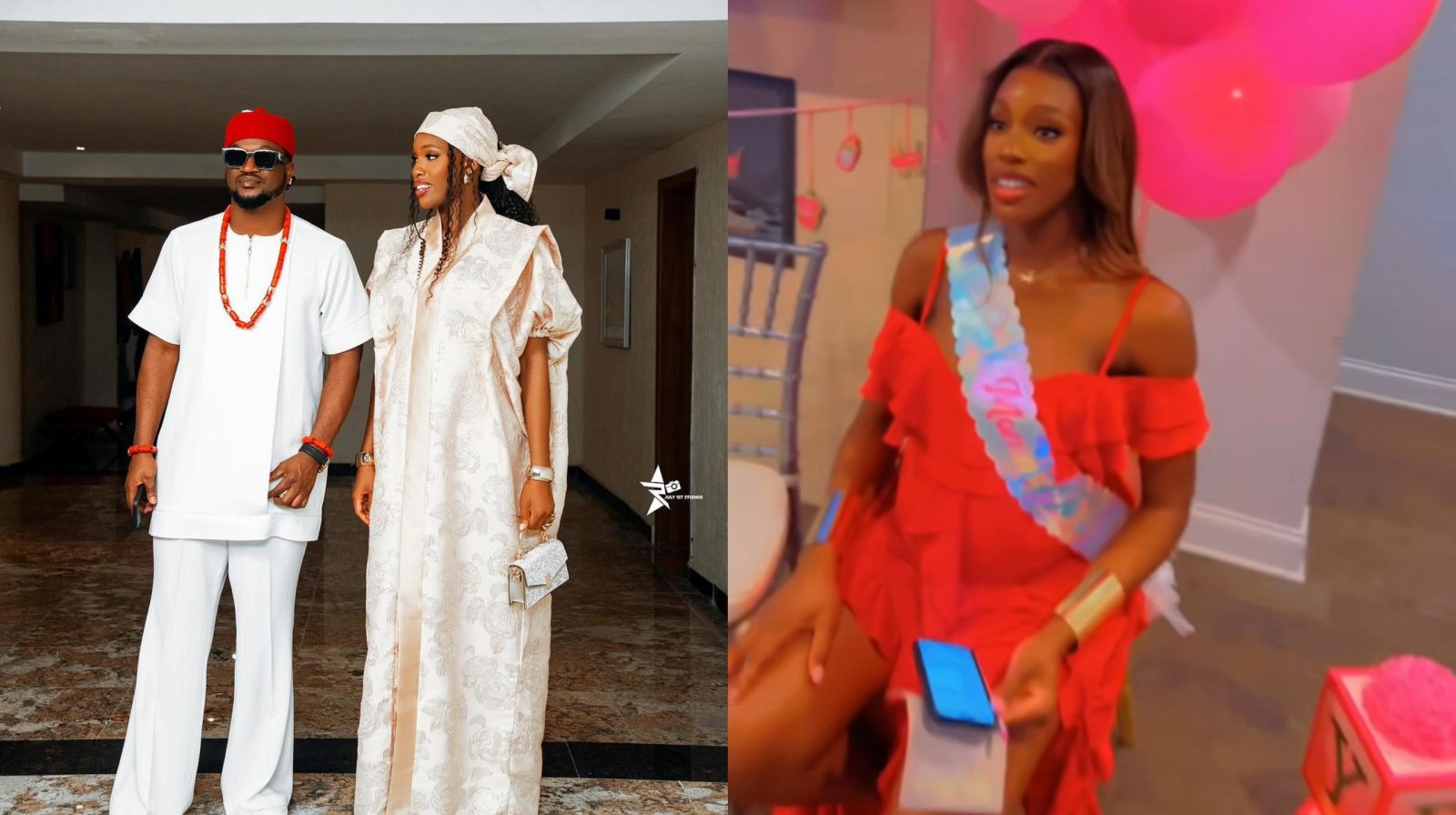 Paul Okoye et Ivy Ifeoma célèbrent l’arrivée de leur futur enfant lors d'une fête aux États-Unis