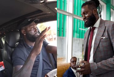 Sheyi Emmanuel Adebayor détendu avant la Conférence annonçant son Jubilé