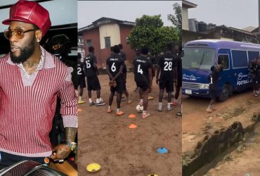 Burna Boy Lance Son Académie de Football : Deux Jeunes Joueurs en Essais en Europe