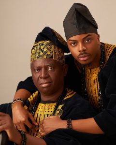 Adeoluwa Prince Enioluwa et son père