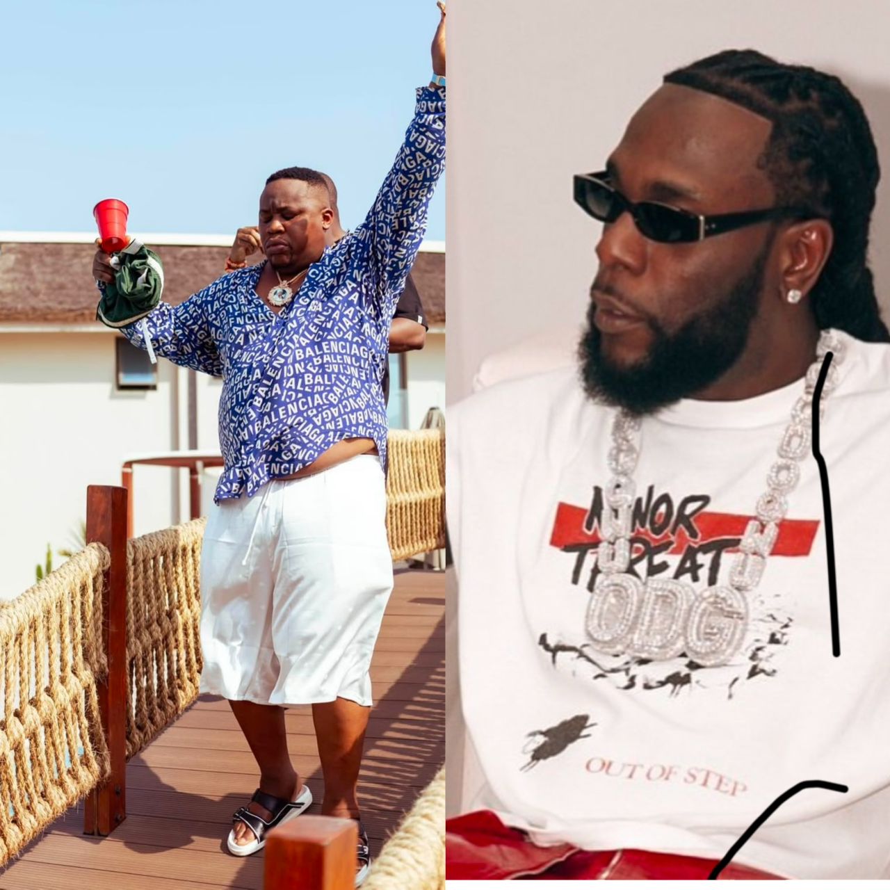 Burna Boy et Cubana Chief Priest : La querelle qui secoue Instagram