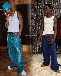 Wizkid et son fils Boluwatife