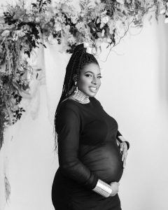 Chika Ike enceinte; crédit photo: Instagram