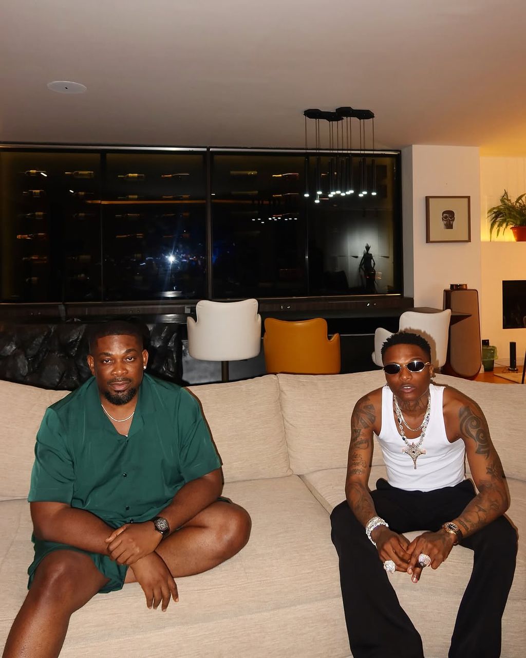 Wizkid et Don Jazzy : la réconciliation tant attendue enfin officielle à Lagos