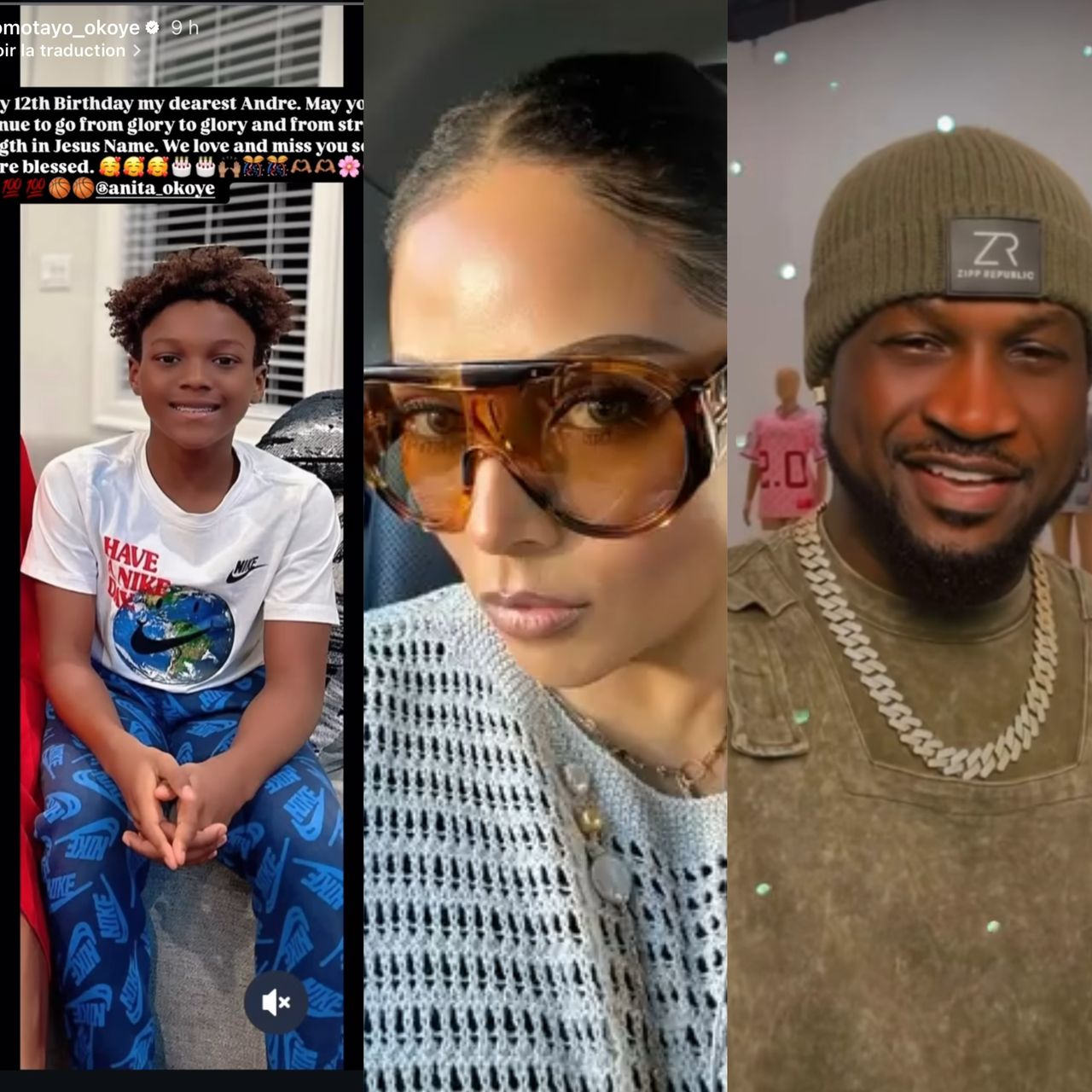 Lola Omotayo célèbre l’anniversaire de son neveu André Okoye et surprend la toile