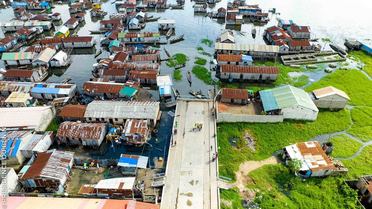 La spectaculaire métamorphose du quartier Ladji à Cotonou : un modèle de modernisation urbaine réussie